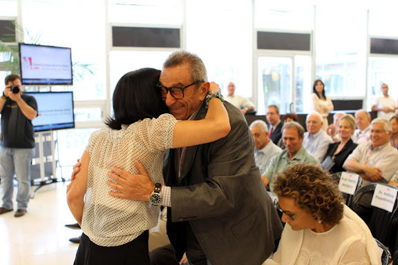 Dedication of the Younes and Soraya Nazarian Library